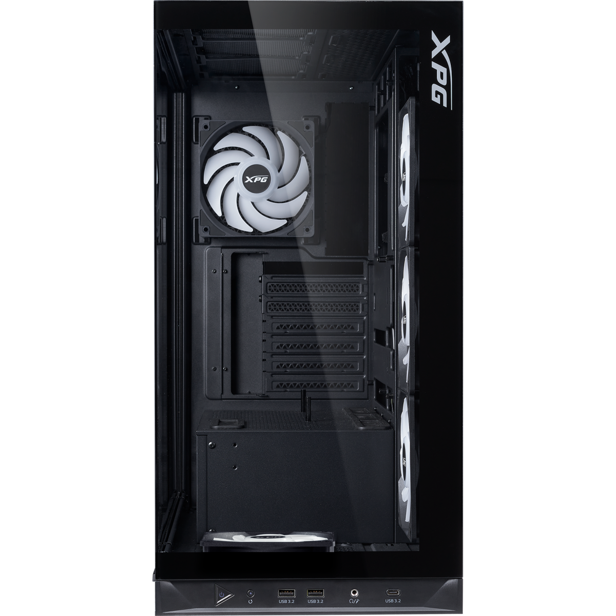 Boîtier ADATA XPG INVADER X BTF Black - INVADERXBTFMT-BKCWW