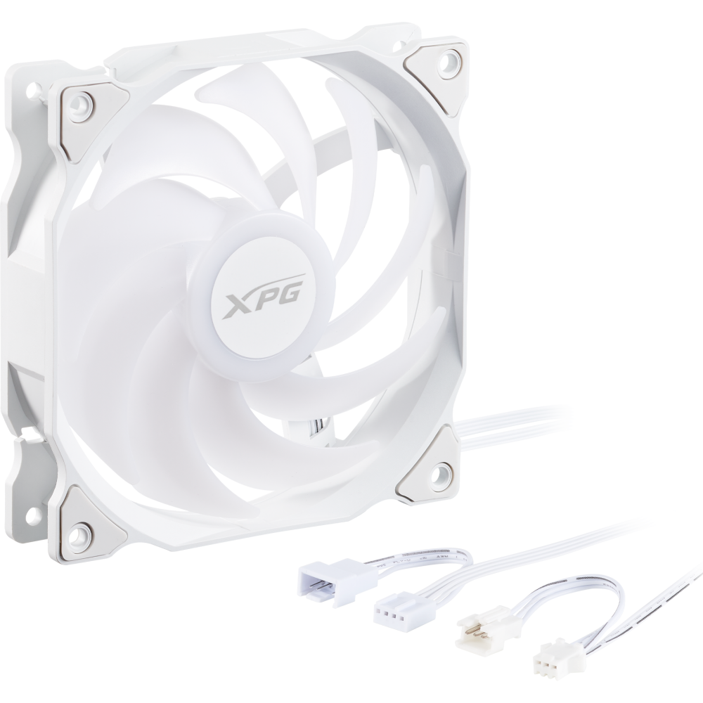 ventilateur pour boîtier ADATA XPG VENTO 120 ARGB PWM White - VENTO120ARGBPWM-WHCWW - photo 3