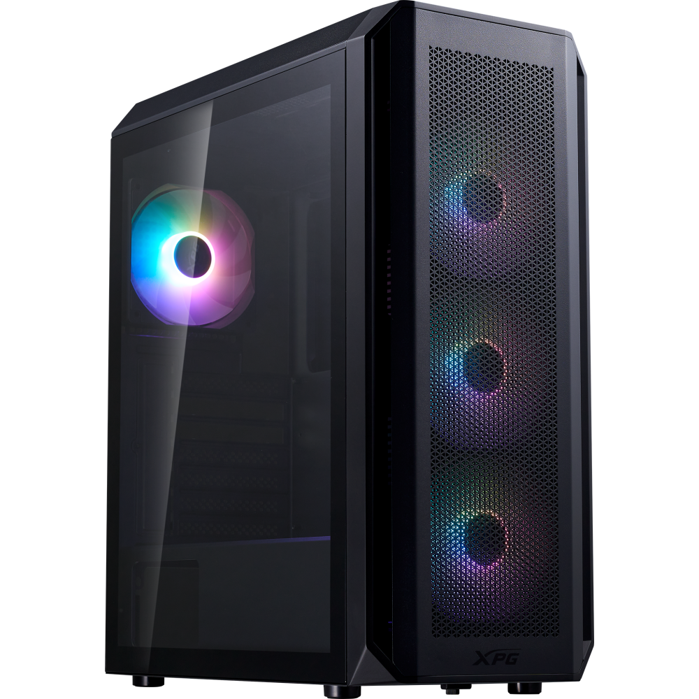 Boîtier ADATA XPG VALOR AIR PLUS Black - VALORAIRPLUSMTA-BKCWW