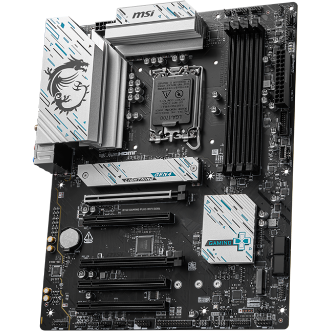 Carte mère MSI B760 GAMING PLUS WIFI DDR4 - photo 2