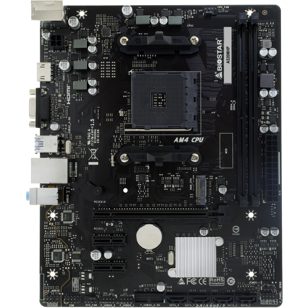 Carte mère Biostar A520MHP
