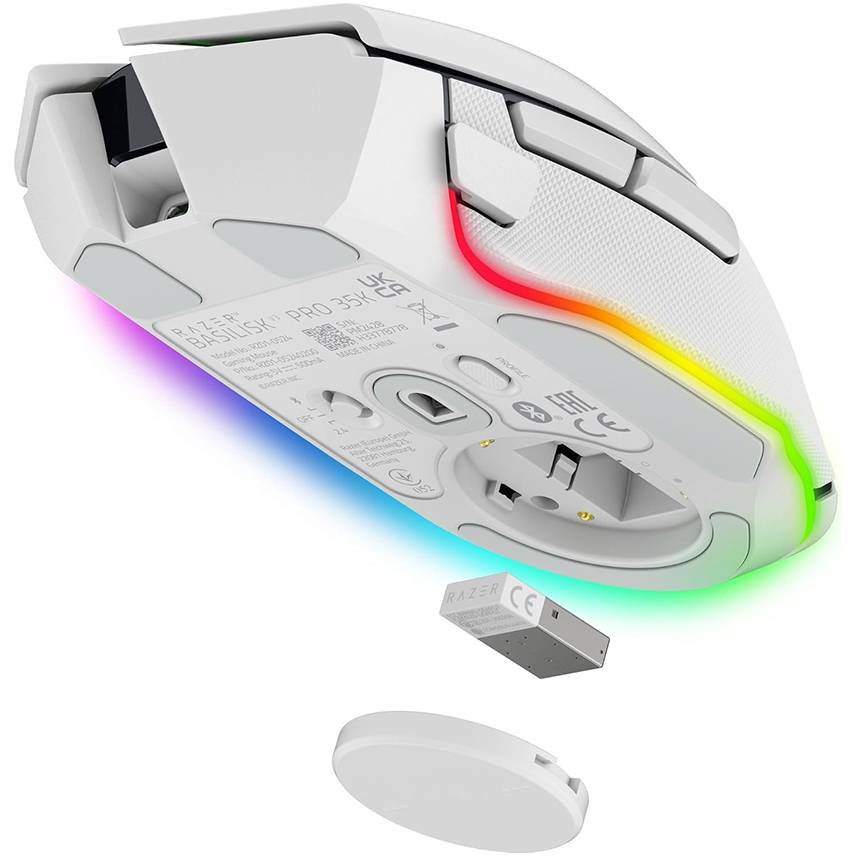 Souris Razer Basilisk V3 Pro 35K White - RZ01-05240200-R3G1 - photo 4