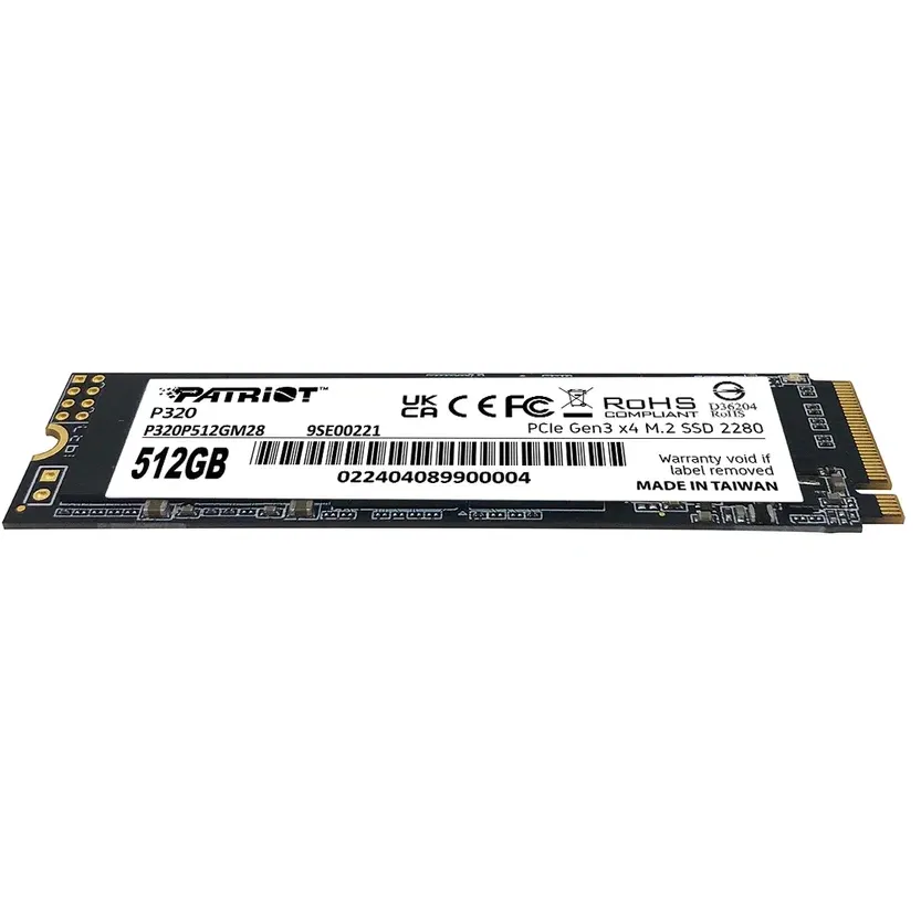 stockage SSD 512GB Patriot P320 (P320P512GM28) - photo 3
