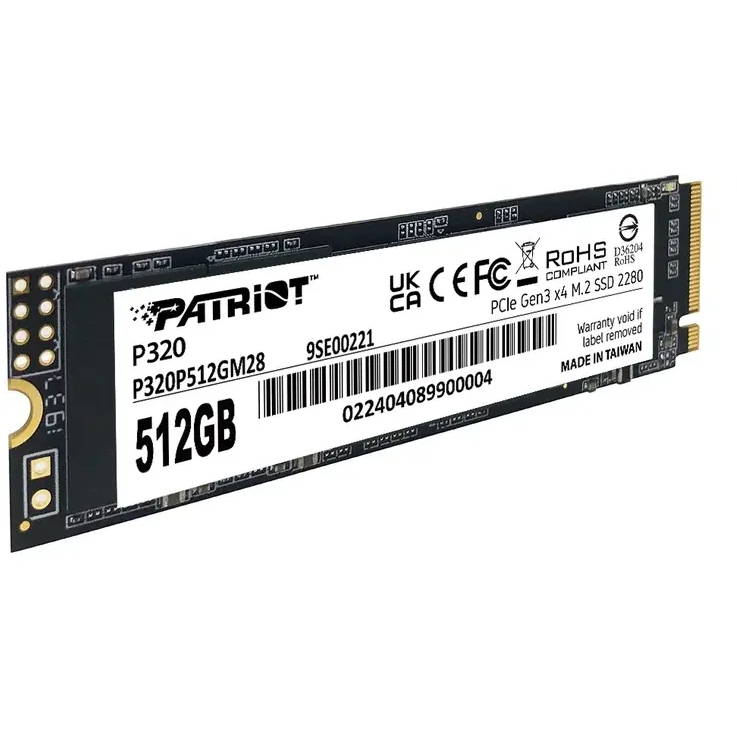 stockage SSD 512GB Patriot P320 (P320P512GM28) - photo 4