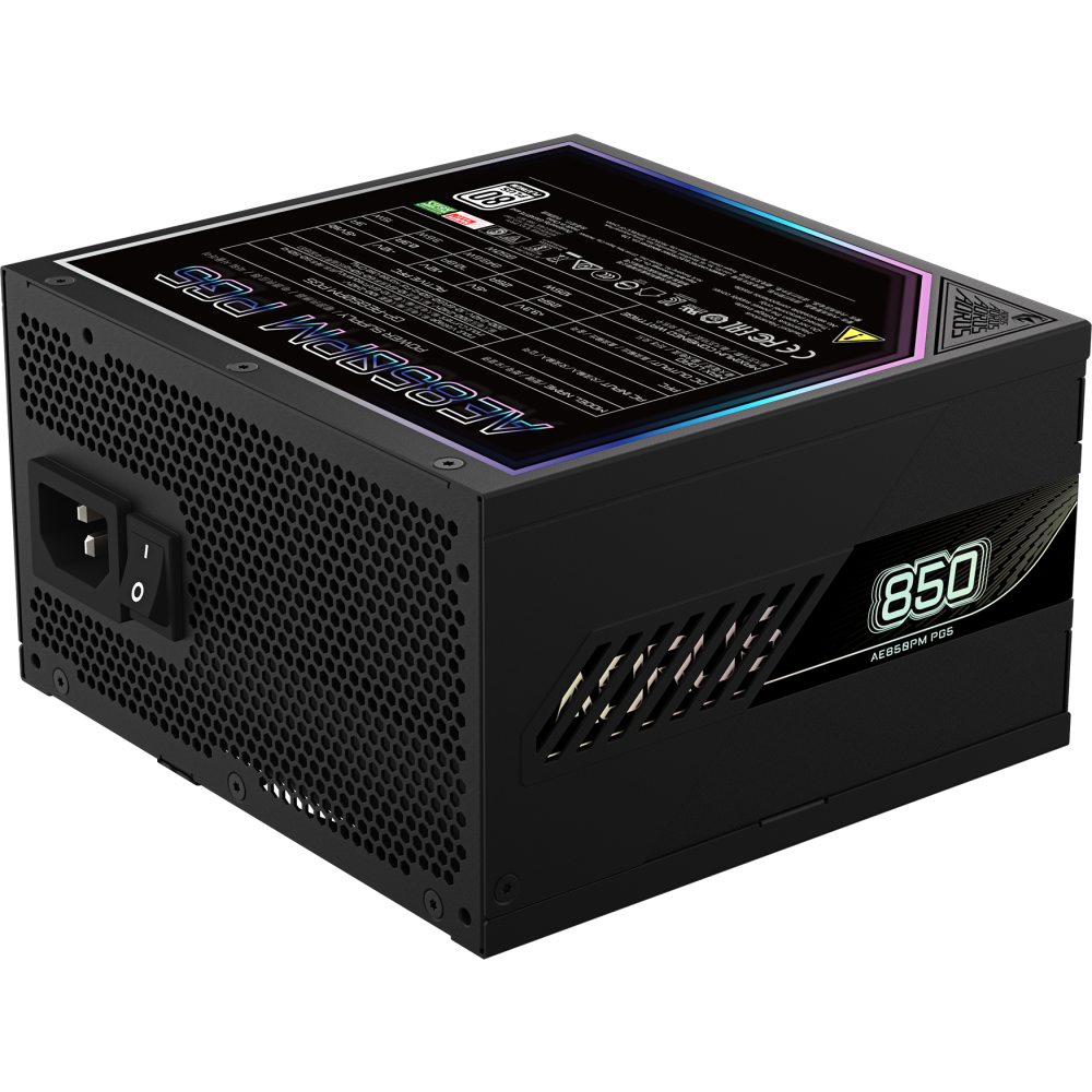 alimentation électrique 850W Gigabyte AORUS GP-AE850PM PG5 - photo 5