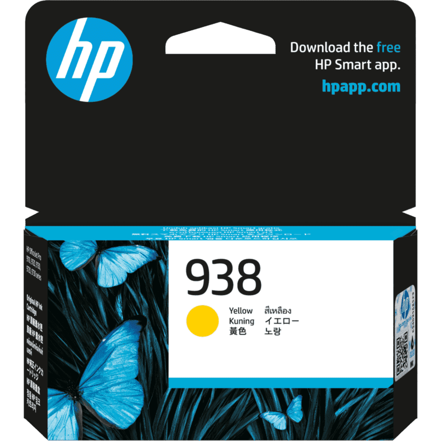 cartouche HP 4S6X7PE (№938) Yellow
