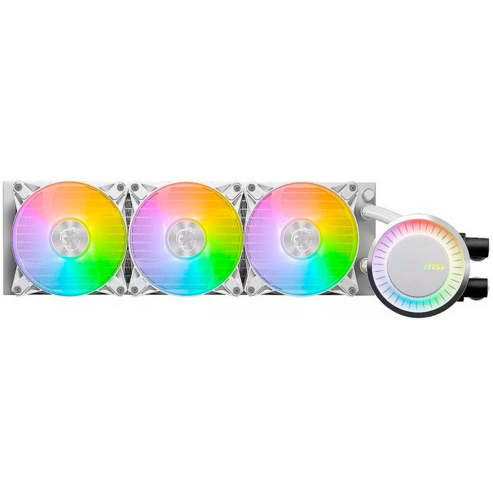 Système de refroidissement liquide MSI MAG CORELIQUID E360 WHITE - 306-7ZW6E27-C24 - photo 2
