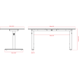 bureau informatique Arozzi Arena Gaming Desk Na Green (ARENA-NA-GREEN)