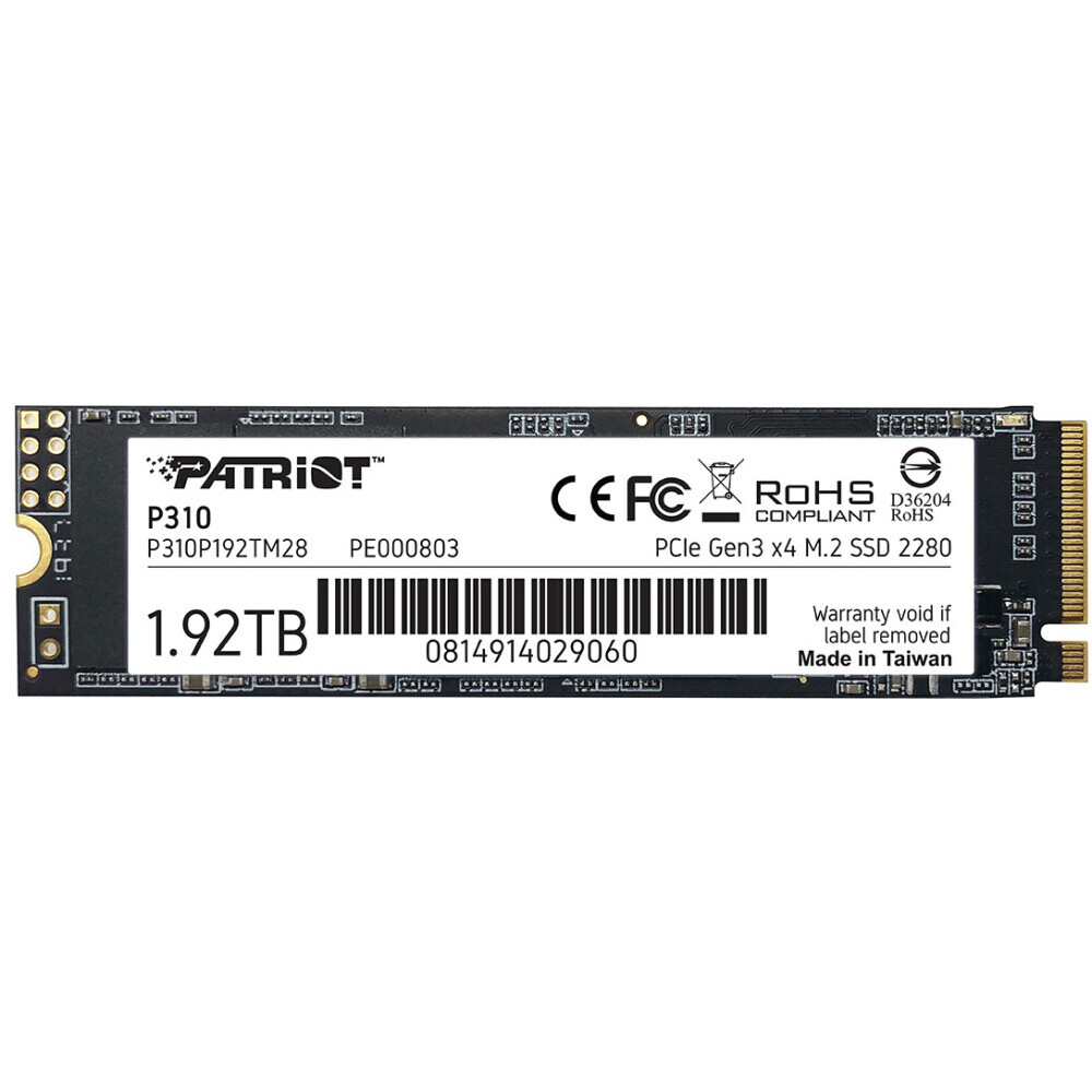 Stockage SSD 1.92TB Patriot P310 (P310P192TM28)