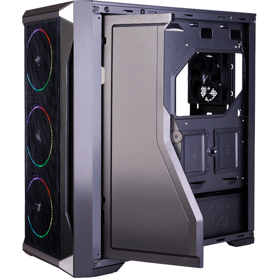 Datoru korpuss Zalman Z8 MS Black - foto 4