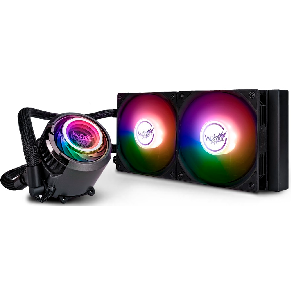 système de refroidissement liquide Valkyrie Jarn 240 ARGB Black - 5298003820014