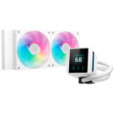 Système de refroidissement liquide DeepCool MYSTIQUE 240 ARGB WH (R-LX240-WHDSNMCP-G-1)