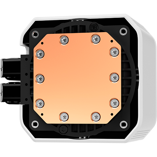 Système de refroidissement liquide DeepCool MYSTIQUE 240 ARGB WH - R-LX240-WHDSNMCP-G-1 - photo 2