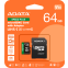 carte mémoire 64GB MicroSD ADATA SPEED PLUS + SD adapter (UD64GUI3V30A2SP-RA1) - photo 2