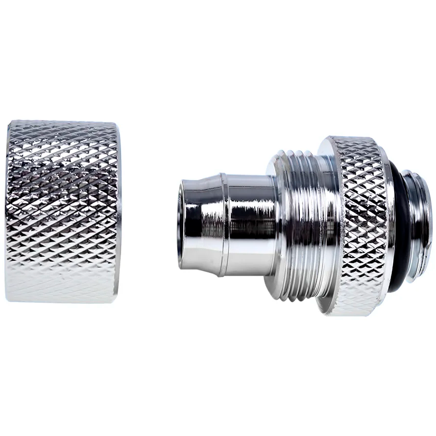 Jeu de raccords Alphacool Eiszapfen 13/10mm Anschraubtulle G1/4 - Chrome Sixpack (17229) - photo 3