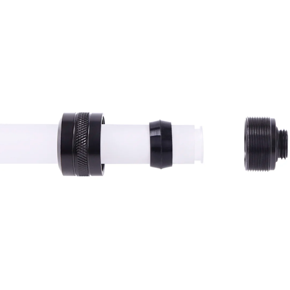 Raccordement Alphacool Eiszapfen PRO 16mm HardTube Fitting G1/4 - Deep Black (17473) - photo 2