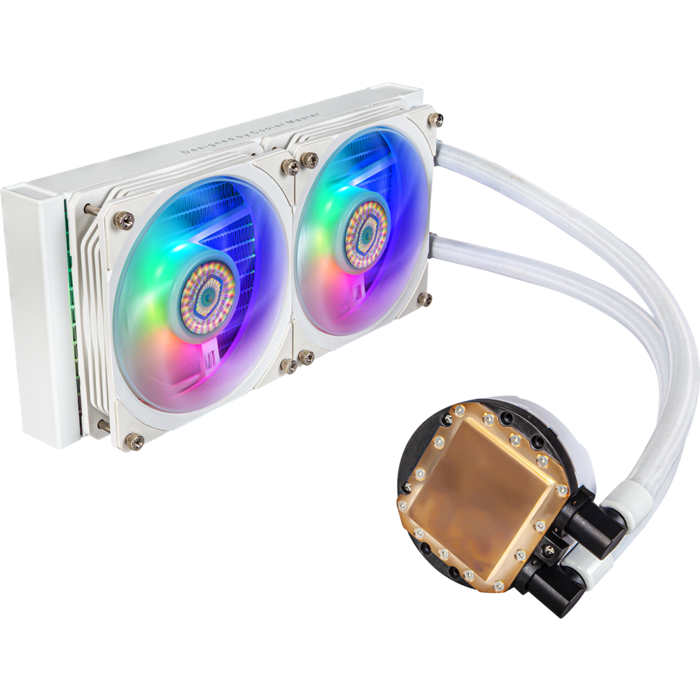 système de refroidissement liquide Cooler Master MasterLiquid PL240 Flux (MLY-D24M-A23PZ-RW)