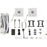système de refroidissement liquide Cooler Master MasterLiquid PL240 Flux (MLY-D24M-A23PZ-RW)