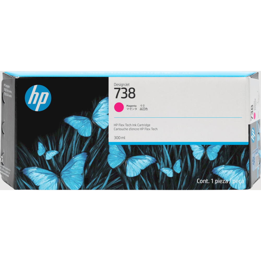 cartouche HP 676M7A (№738) Magenta