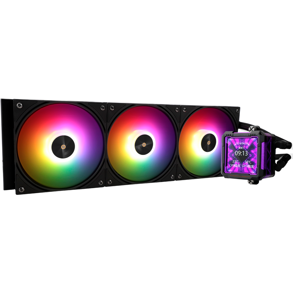système de refroidissement liquide Thermalright Frozen Warframe PRO 360 Black ARGB - F-WFRAME-PRO-360-BL-ARGB