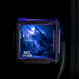 système de refroidissement liquide Thermalright Frozen Warframe PRO 360 Black ARGB (F-WFRAME-PRO-360-BL-ARGB)