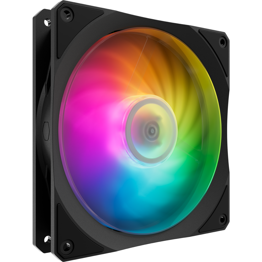 Ventilateur de boîtier Cooler Master MasterFan Mobius 140P ARGB (MFZ-M4DN-19NP2-R1)