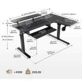 bureau dordinateur Eureka ERK-L60R-B-PRO-V1-EU