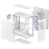Boîtier DeepCool CG580 4F White (R-CG580-WHADA4-G-1)