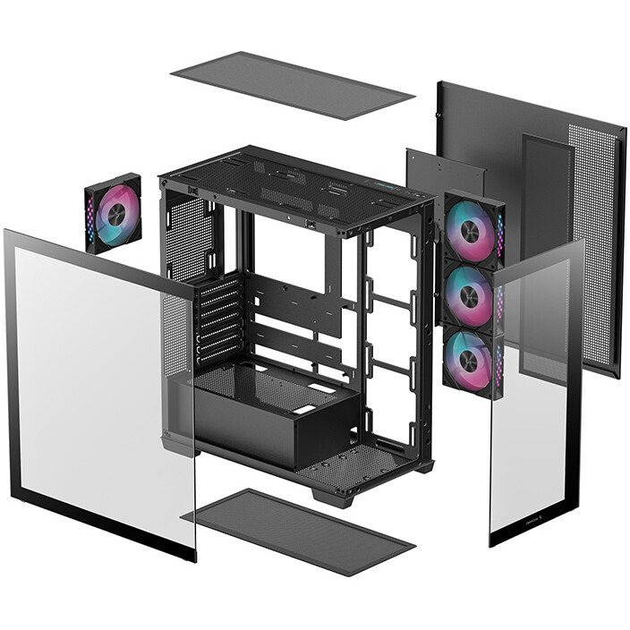Boîtier DeepCool CG580 4F Black - R-CG580-BKADA4-G-1 - photo 12