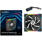 Ventilateur pour boîtier Lian Li UNI Fan SL Wireless 120 Reverse Blade Black (G99.12RSL1W1B.R0)