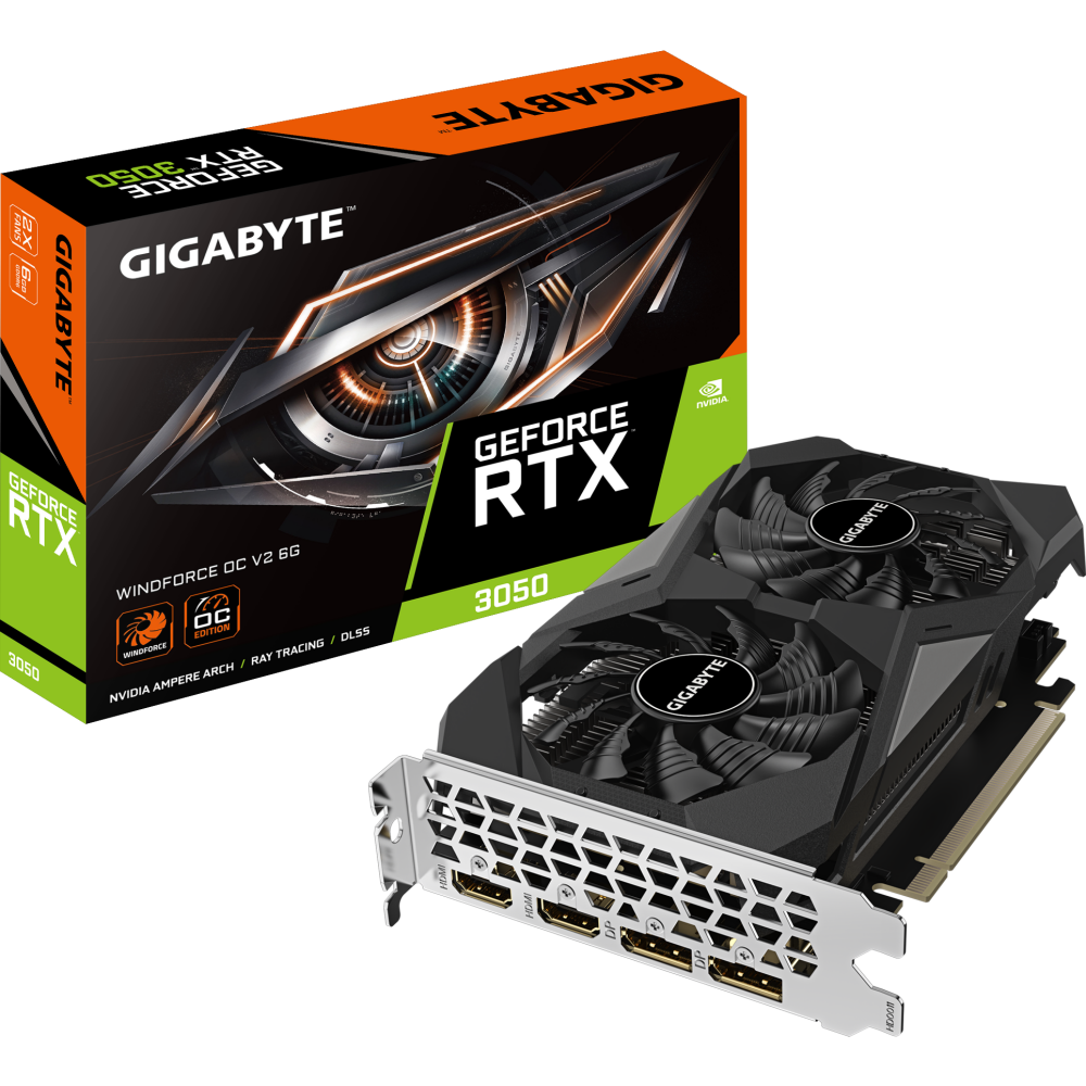 carte graphique NVIDIA GeForce RTX 3050 Gigabyte WINDFORCE OC 6GB (GV-N3050WF2OCV2-6GD) - photo 7