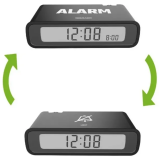 Réveil numérique BALDR B0346S Black (B0346S-BLACK)