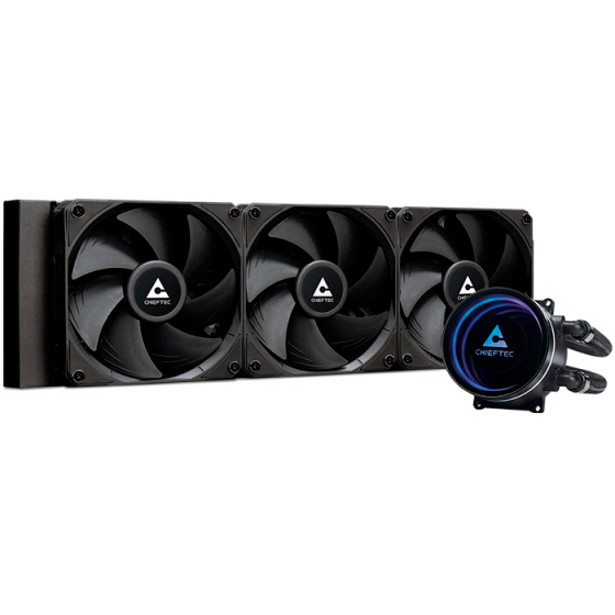 Système de refroidissement liquide Chieftec Iceberg 360 Dark - CLC-360-BLK