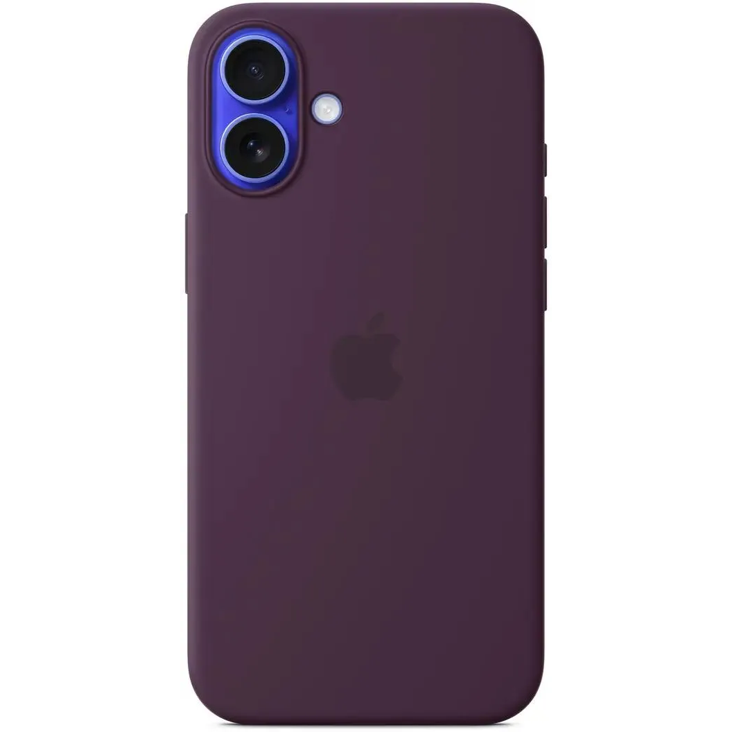 Coque Apple iPhone 16 Plus Silicone Case with MagSafe Plum (MYYD3) - MYYD3ZM/A - photo 2