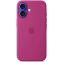 Coque Apple iPhone 16 Silicone Case with MagSafe Fuchsia (MYY53) - MYY53ZM/A