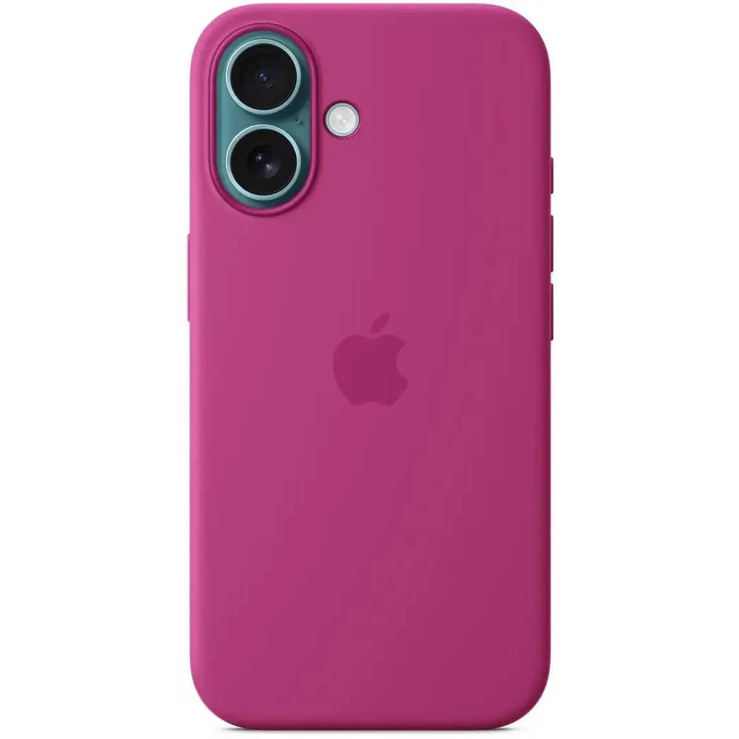 Coque Apple iPhone 16 Silicone Case with MagSafe Fuchsia (MYY53) - MYY53ZM/A - photo 2