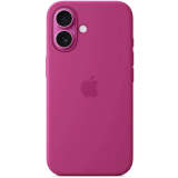 Coque Apple iPhone 16 Silicone Case with MagSafe Fuchsia (MYY53) (MYY53ZM/A)