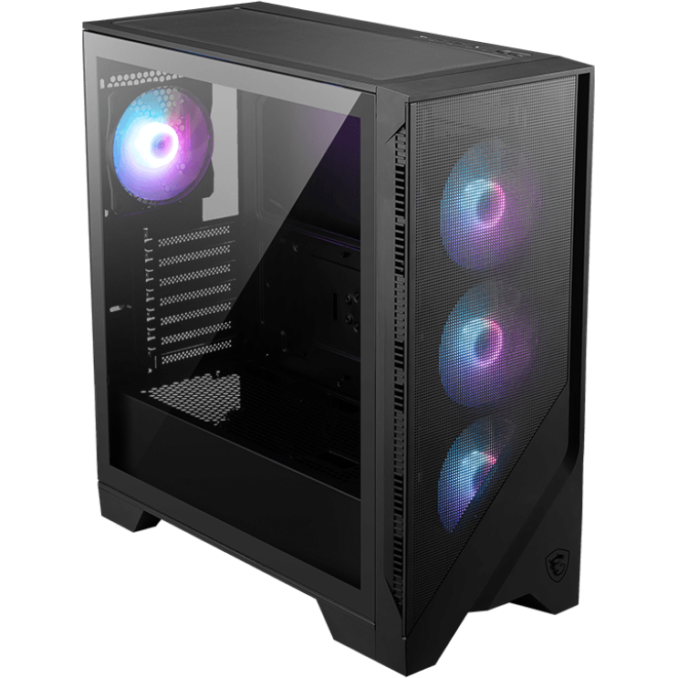 Boîtier MSI MAG FORGE 321R AIRFLOW Black - 306-7G23R21(22/41)-HH9 - photo 2
