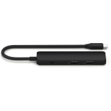 Station daccueil Satechi 4-in-1 USB-C Slim Multiport Adapter 4K Black (ST-P4SK)