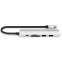 station daccueil Satechi 6-in-1 USB-C Slim Multiport Adapter Silver - ST-P6SS - photo 2