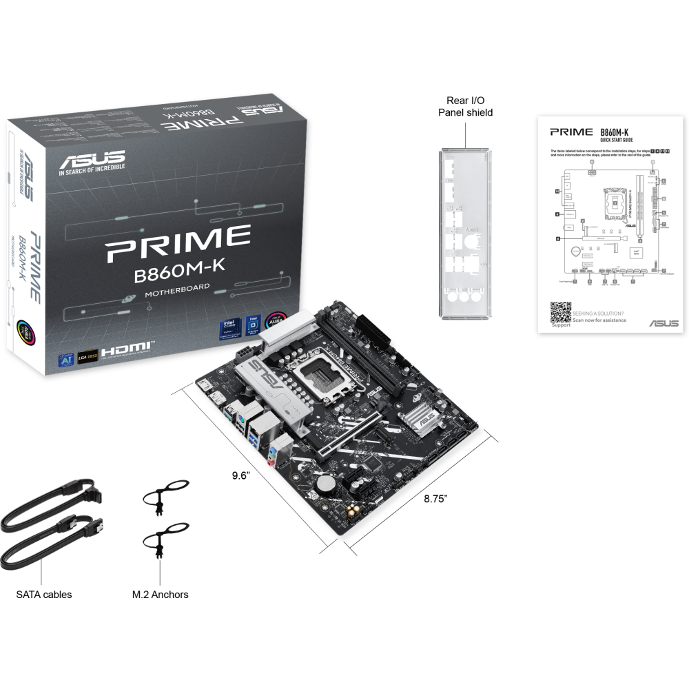 Carte mère ASUS PRIME B860M-K - photo 5