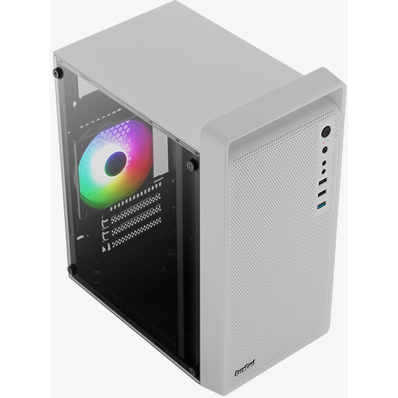Boîtier AeroCool CS-109-G-WT-v1 White - EN72383 - photo 4