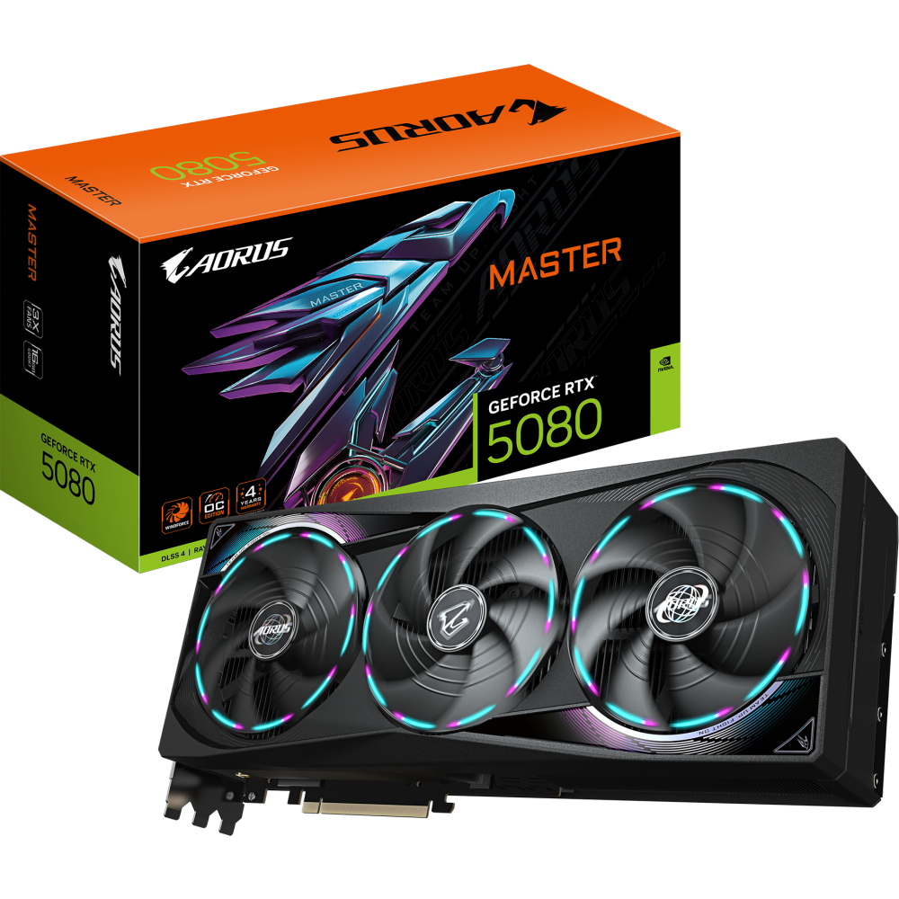 carte graphique NVIDIA GeForce RTX 5080 Gigabyte AORUS MASTER OC 16GB (GV-N5080AORUS M-16GD) - photo 10