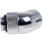 Adaptateur dangle pour refroidissement liquide Alphacool Eiszapfen 45° rotatable - Chrome (17247) - photo 3