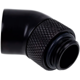Adaptateur dangle pour système de refroidissement liquide Alphacool Eiszapfen 45° rotatable - Deep Black (17246)