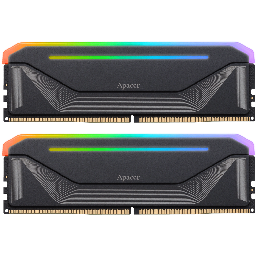 Mémoire vive 32GB DDR5 6000MHz Apacer NOX RGB (AH5U32G60C622NBAA-2) (2x16GB KIT)