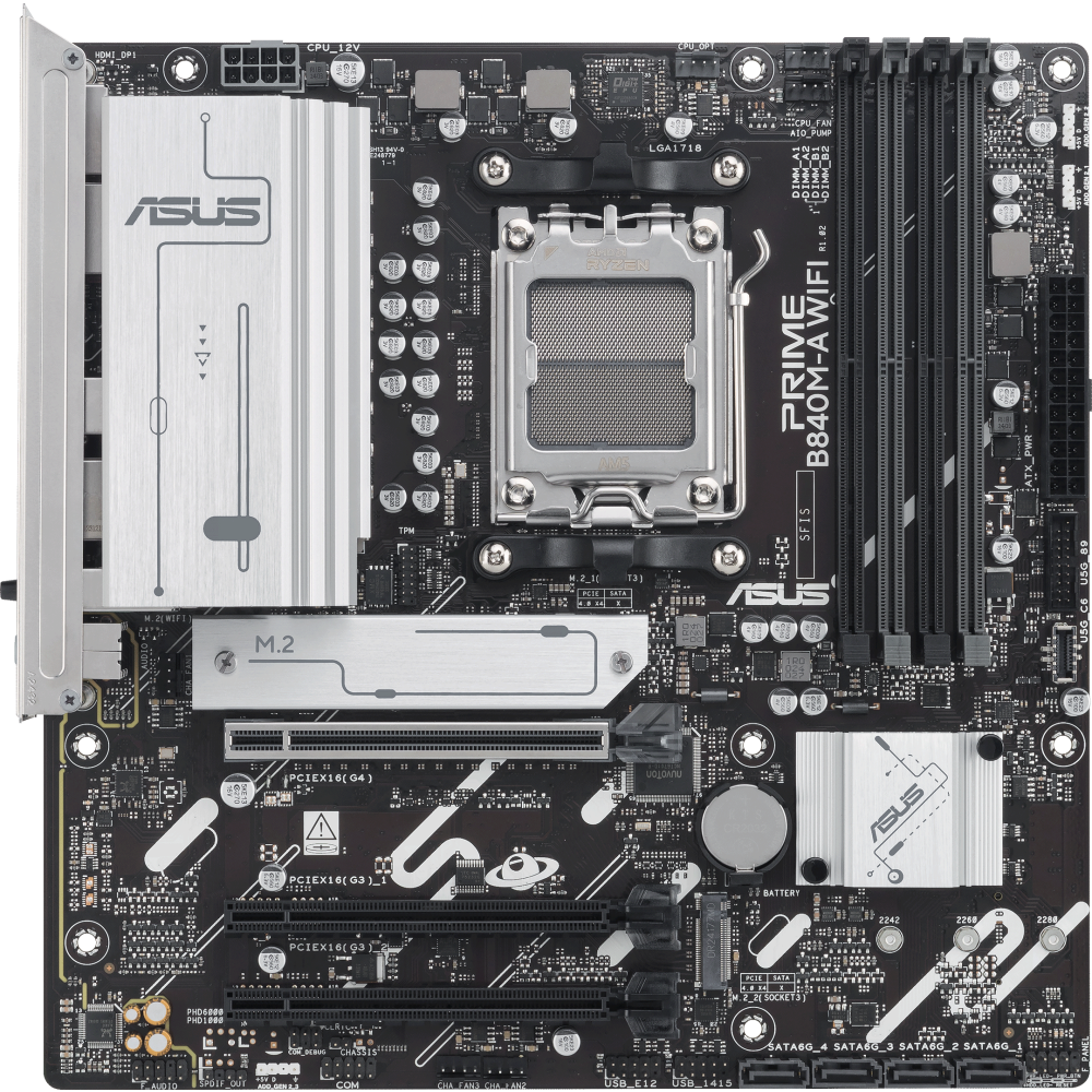 Carte mère ASUS PRIME B840M-A WIFI