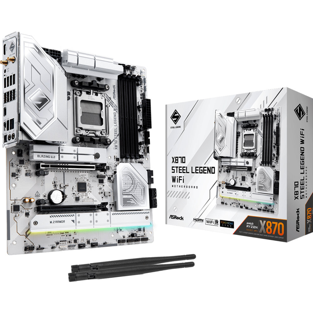Carte mère ASRock X870 Steel Legend WiFi - photo 5