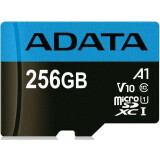 Atmiņas karte ADATA 256Gb MicroSD Premier (AUSDX256GUICL10A1-RA1)
