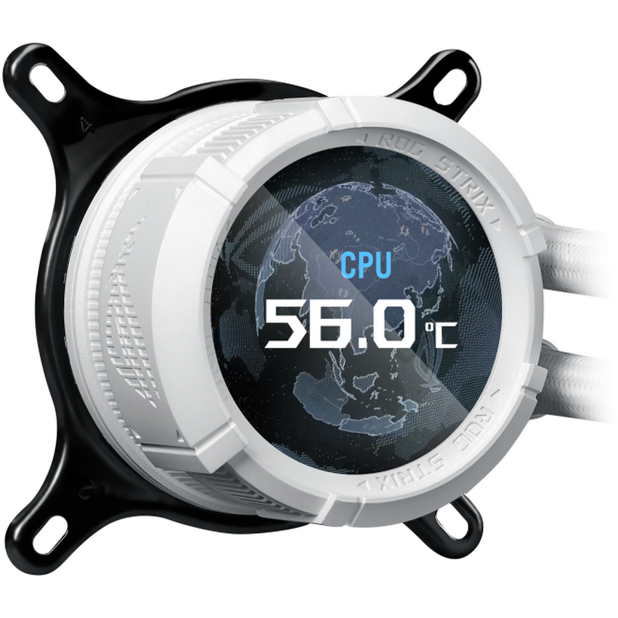 Système de refroidissement liquide ASUS ROG STRIX LC III 360 ARGB LCD White - 90RC00W2-M0UAY0 - photo 4